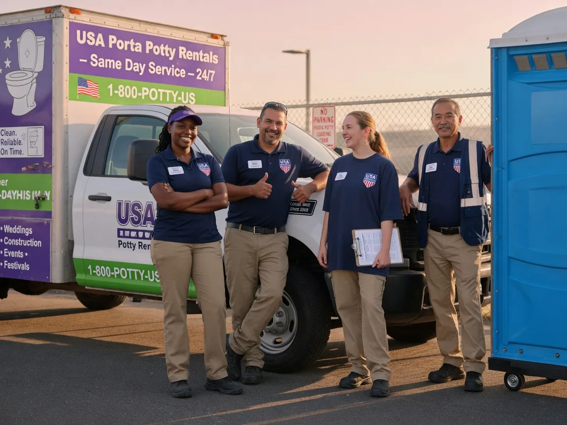 Porta Potty Rental company in Appleton, WI